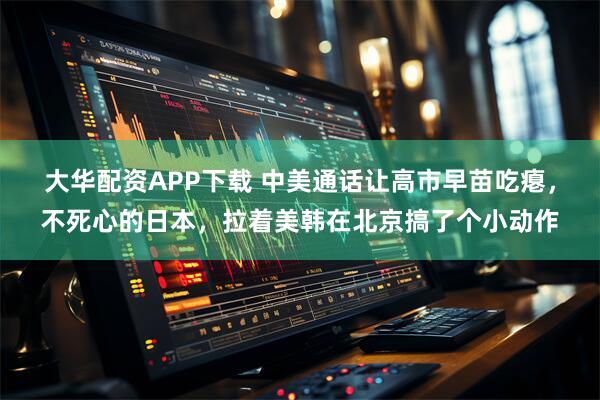 大华配资APP下载 中美通话让高市早苗吃瘪，不死心的日本，拉着美韩在北京搞了个小动作