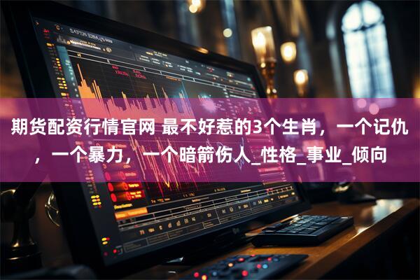 期货配资行情官网 最不好惹的3个生肖，一个记仇，一个暴力，一个暗箭伤人_性格_事业_倾向